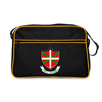 Pays basque - Sac Retro - noir/or - Devant