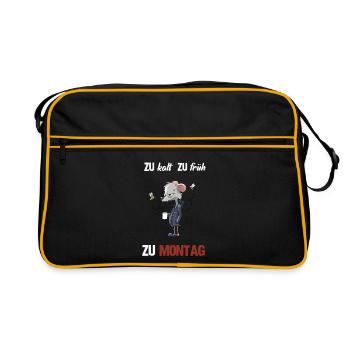 mad Monday - Retro Bag - black/gold - Front