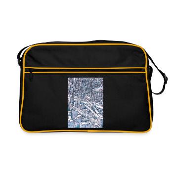Central Park NYC - Retro Bag - black/gold - Front