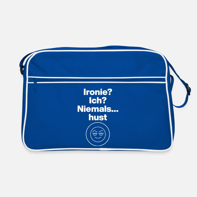 IRONIE – SARKASMUS LEVEL 100!​ Retro Tasche