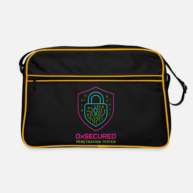 Shield 0xSecure Cyber-Penetrationstester Retro Tasche