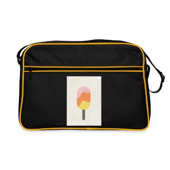 icecream - Retro Bag - black/gold - Front