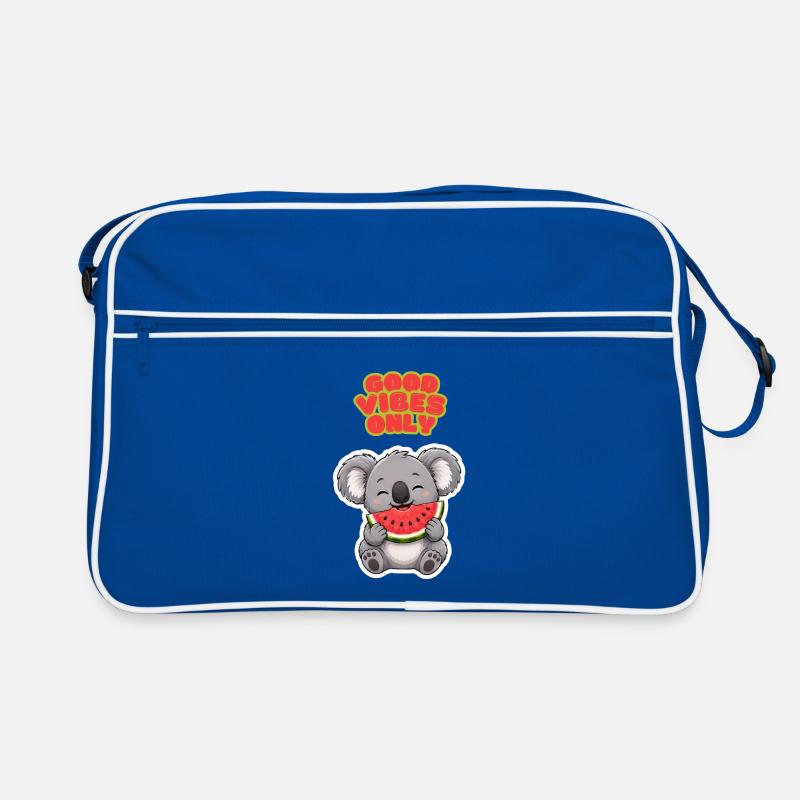 Koala Wassermelone: Gute Vibes Retro Bag