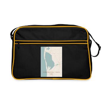 Ringkøbing Fjord Danmark - Retro Bag - black/gold - Front