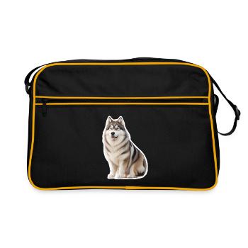 Malamut - Retro Bag - black/gold - Front