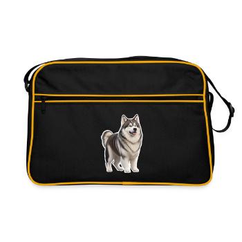 Malamut - Retro Bag - black/gold - Front