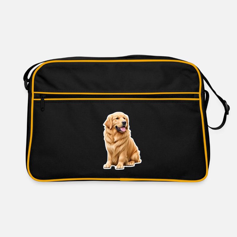 Golden retriever Sac Retro