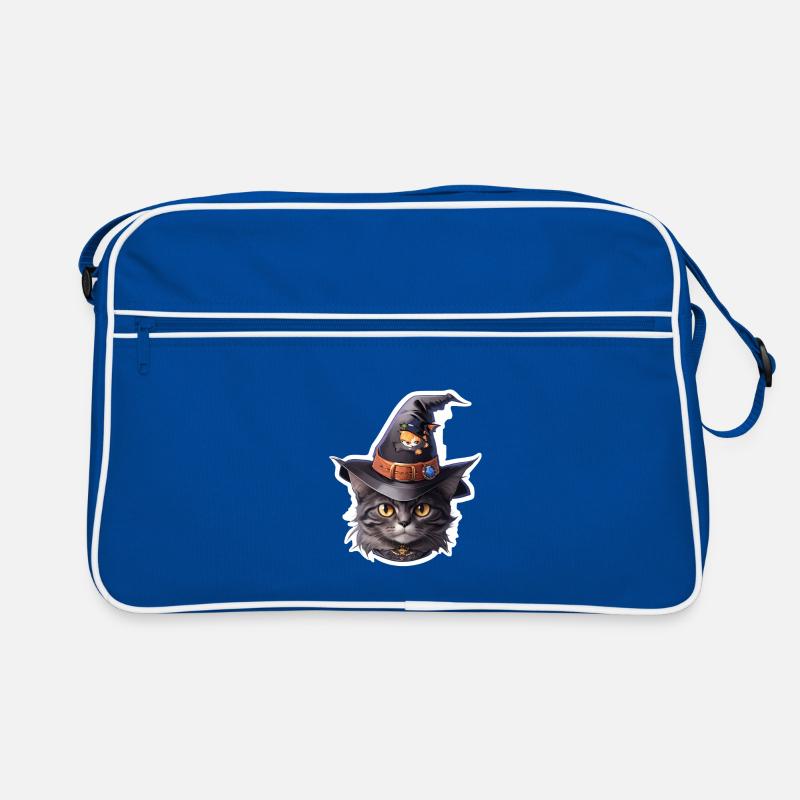 Chat d’Halloween Sac Retro