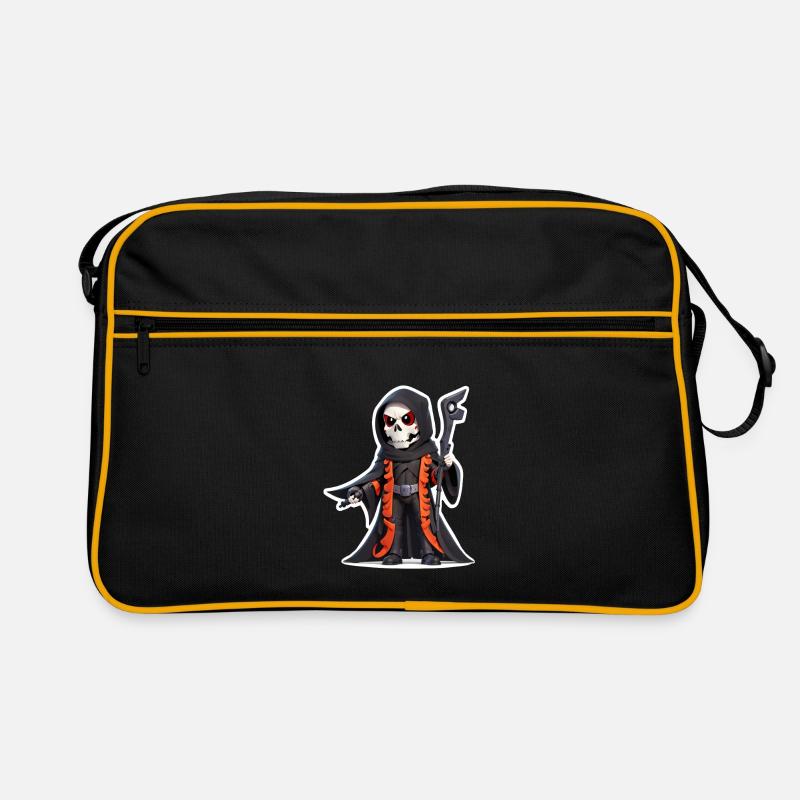 Skeleton Halloween Retro Bag