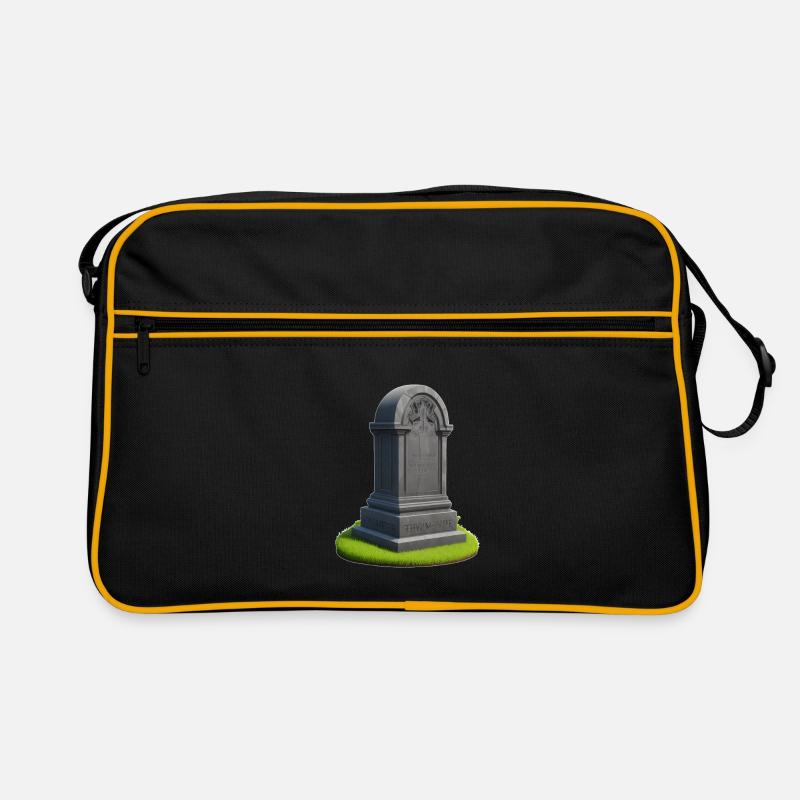 Halloween Tombstone Retro Bag