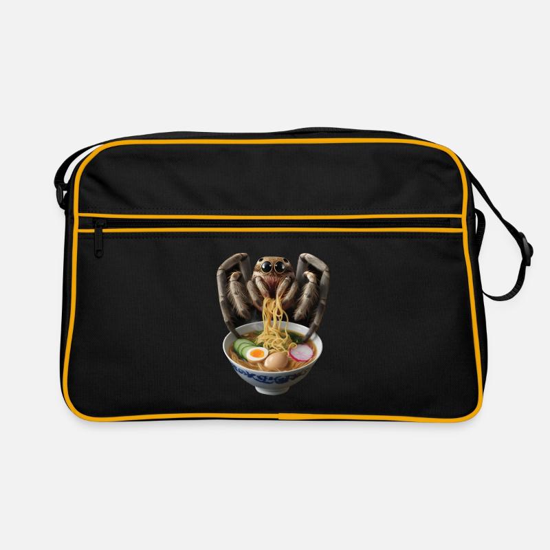 Spinne Ramen Retro Tasche