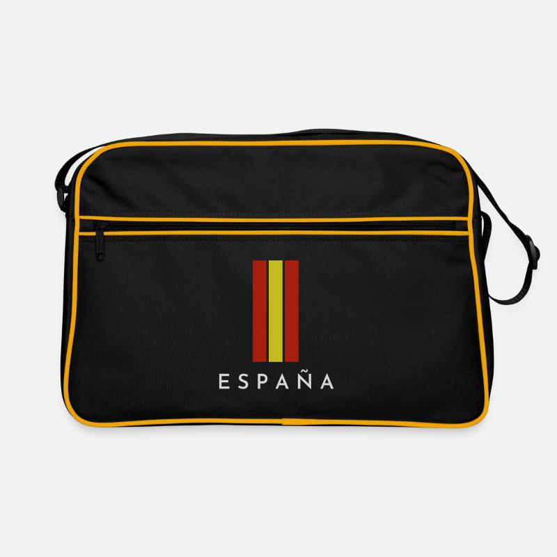 Flagge Spaniens, spanischer Stolz Retro Tasche