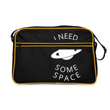 Saturn - Retro Bag - black/gold - Front
