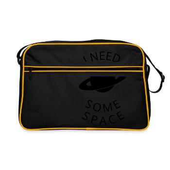 Saturn - Retro Bag - black/gold - Front
