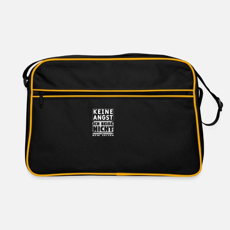 Ich beiße nicht bzw. selten Retro Tasche