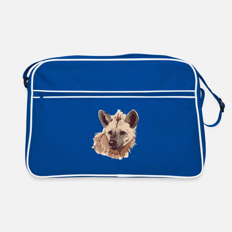 Hyäne Hyänenkopf Retro Tasche