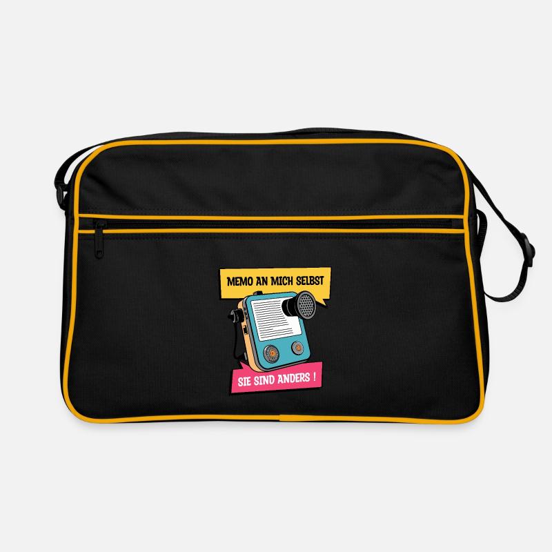 Sie sind anders ! Retro Tasche