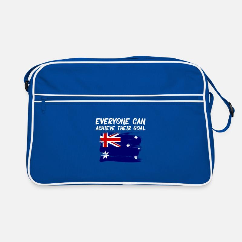 Drapeau de l’Australie sous le drapeau australien Sac Retro