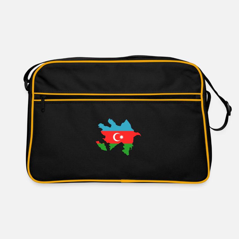 L’Azerbaïdjan comme drapeau Sac Retro