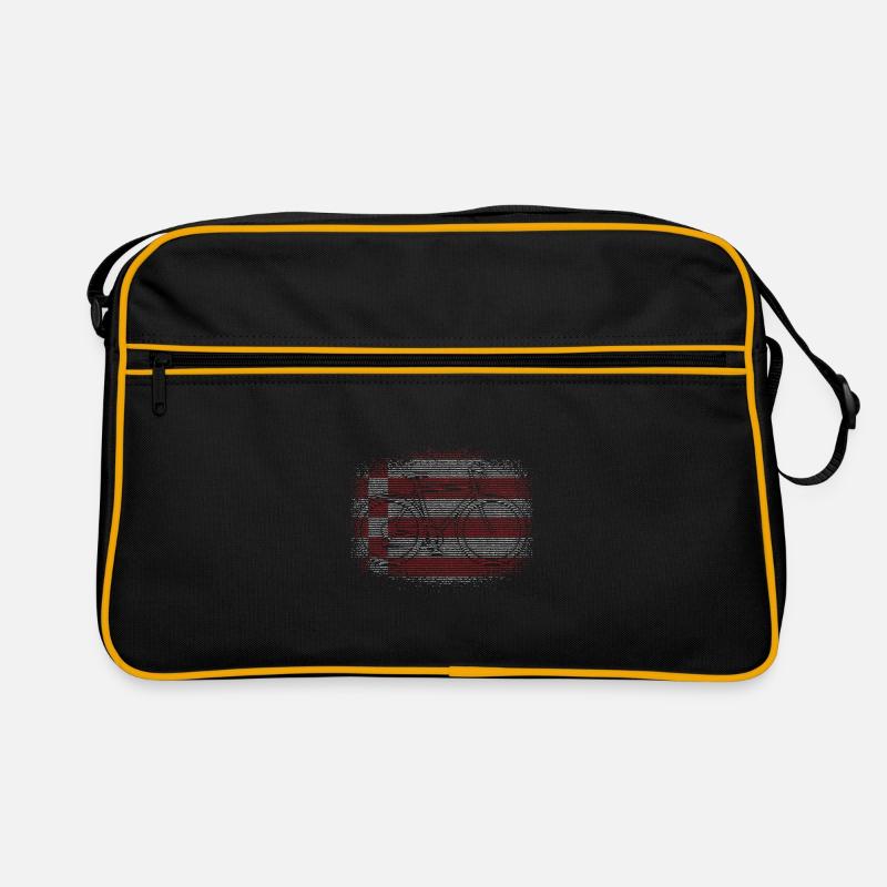 Drapeau de Brême Vélo Drapeau de Brême Vélo Cyclisme Sac Retro