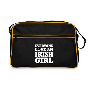 Everyone loves an irish girl - Sac Retro - noir/or - Devant