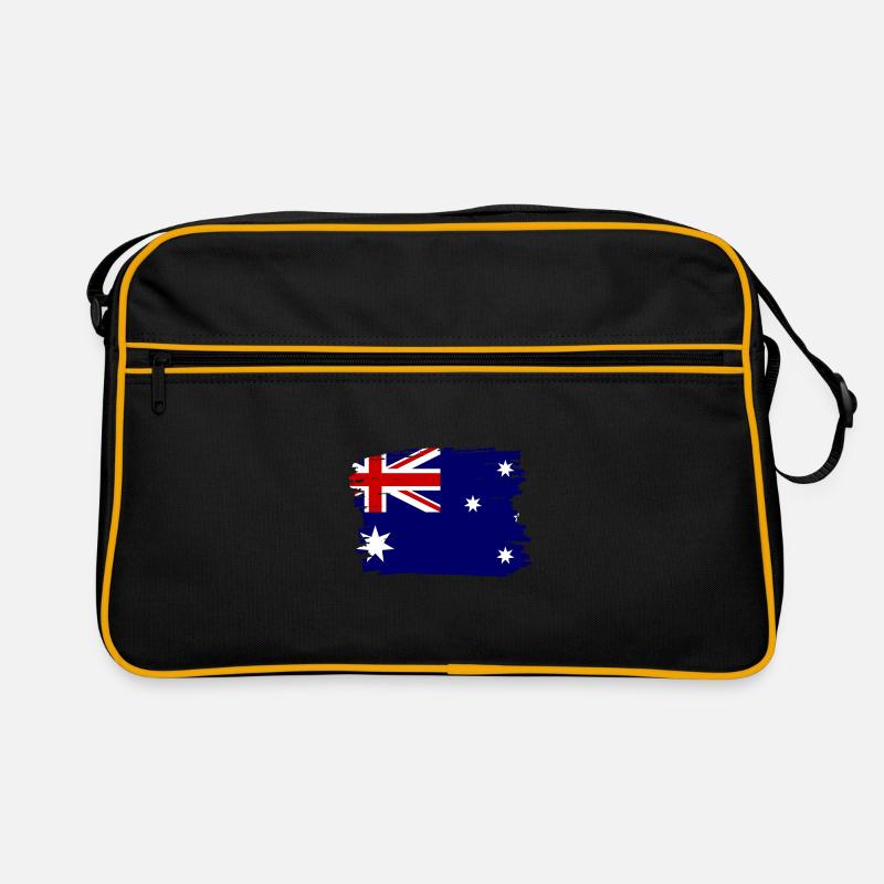 Drapeau de l’Australie sous le drapeau australien Sac Retro