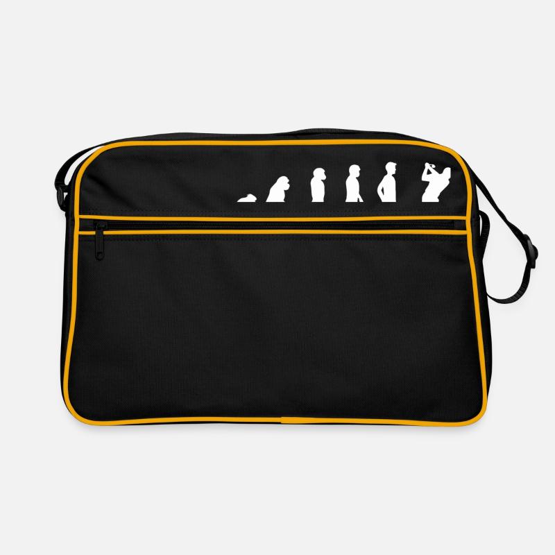 Evolution Golf - Sac Retro - noir/or
