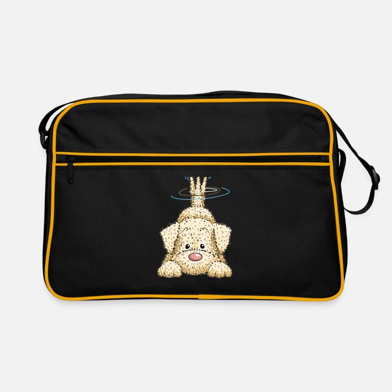 Pili2 3 - Retro Tasche - Schwarz/Gold
