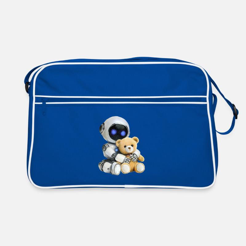 Robot Teddy Retro Bag
