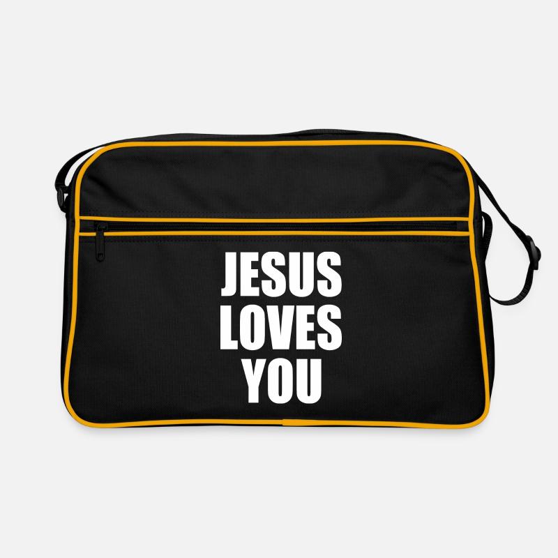 Jesus loves you Sac Retro