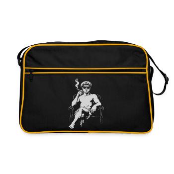  David Michalengelo as Mafia Icon - Retro Bag - black/gold - Front