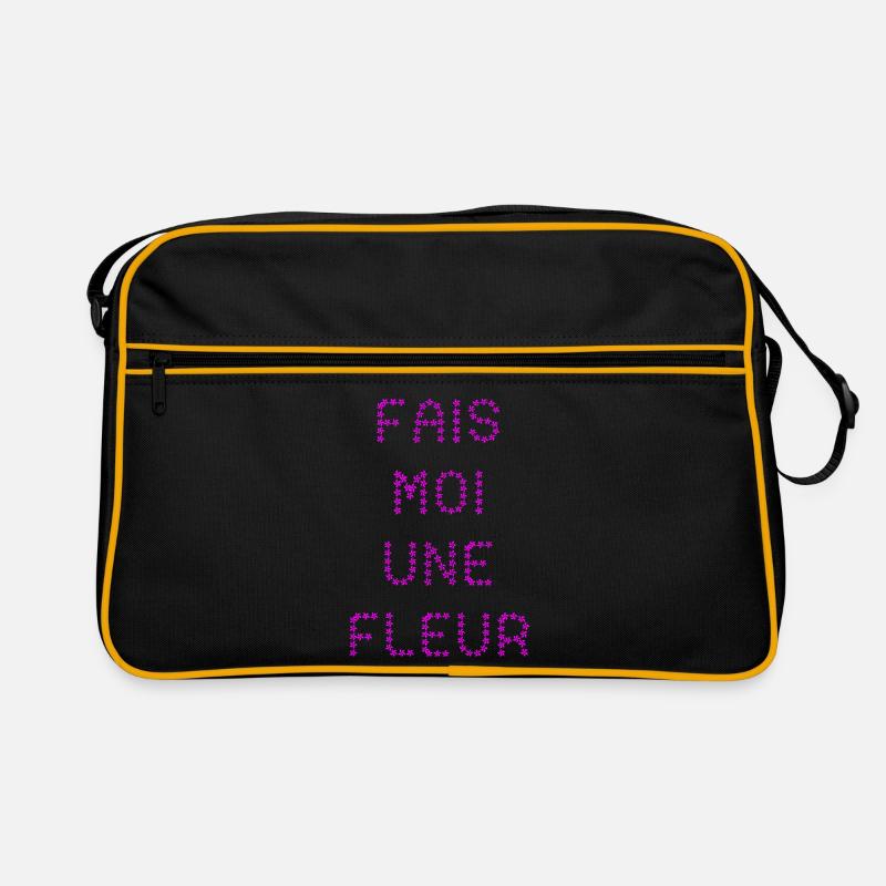 MACH MIR EINE BLUME! Retro Tasche