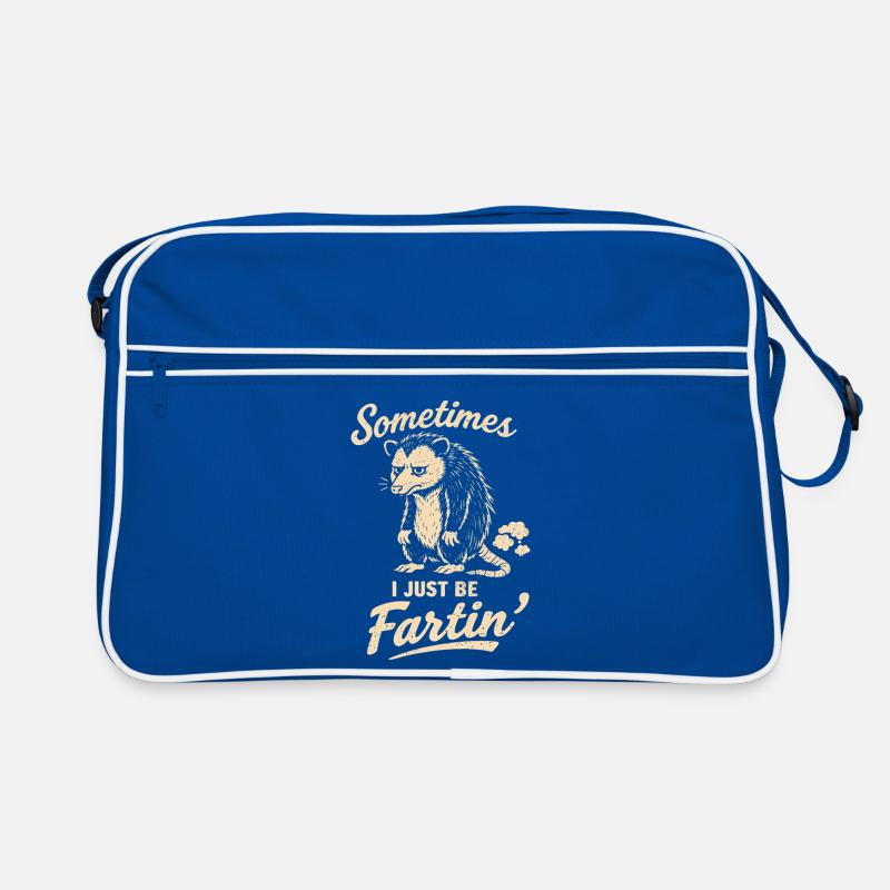 Manchmal bin ich einfach nur ein furzender Mann, e Retro Tasche