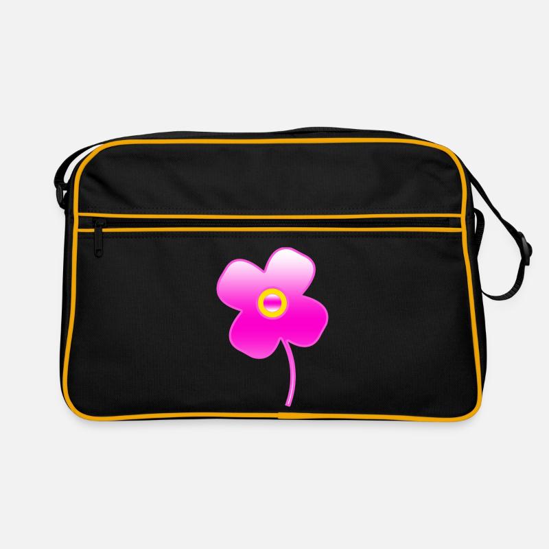 Blumen Retro Tasche
