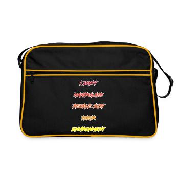 Behavioral Therapy, Behavior Therapy - Retro Bag - black/gold - Front