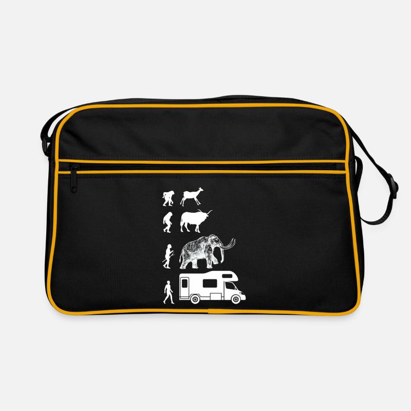 Camping-Wohnmobil, Camping-Geschenkidee Retro Tasche