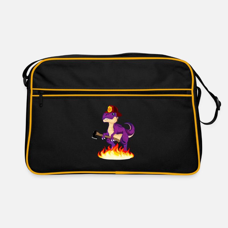 Fire Brigade Dinosaurs Retro Bag