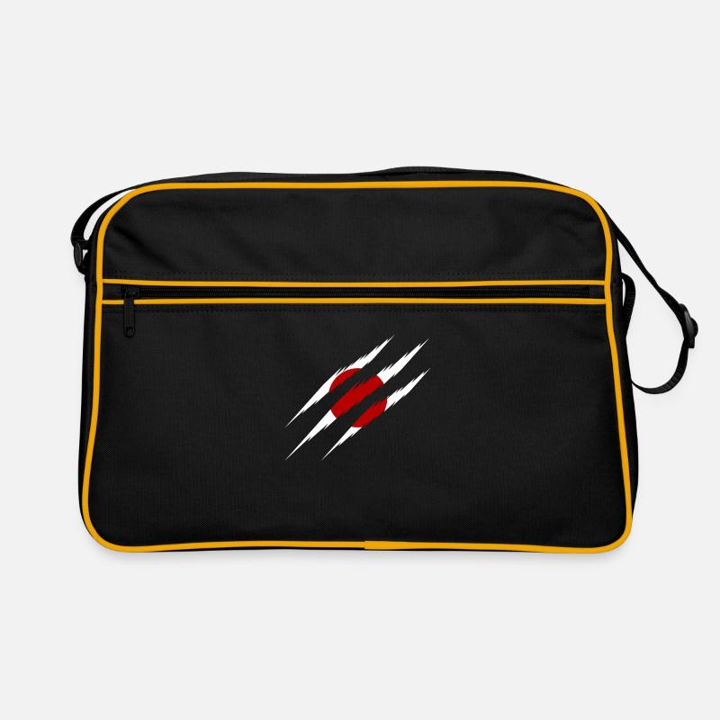 Drapeau du Japon à gratter Sac Retro