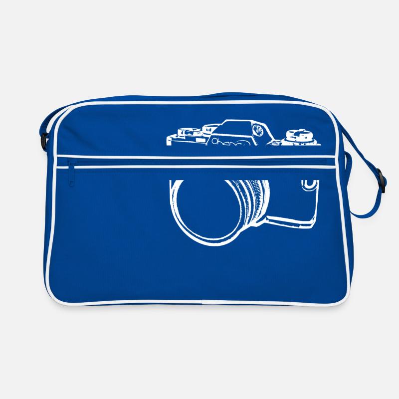 Camera (White) Retro Bag