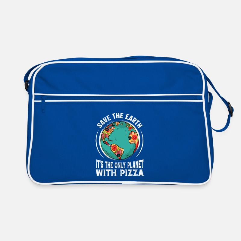 Sauvez la Terre C’est la seule planète avec la pizza Sac Retro