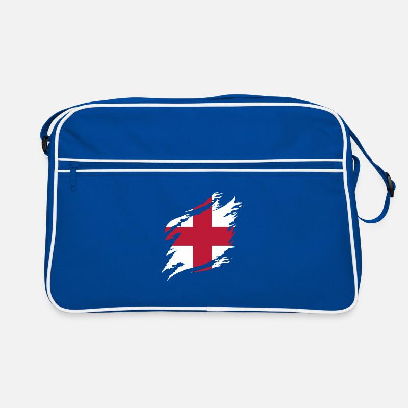 Drapeau d’Angleterre Vintage Drapeau Anglais Utilisé Look Sac Retro