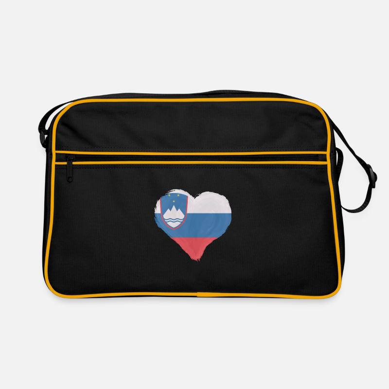 Drapeau de la Slovénie Drapeau des Balkans Slovène Vintage Sac Retro