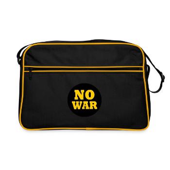 No war - Sac Retro - noir/or - Devant