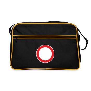  Geburtstagsshirt selbst gemacht. Eigen Jahreszahl - Retro Tasche - Schwarz/Gold - Vorne