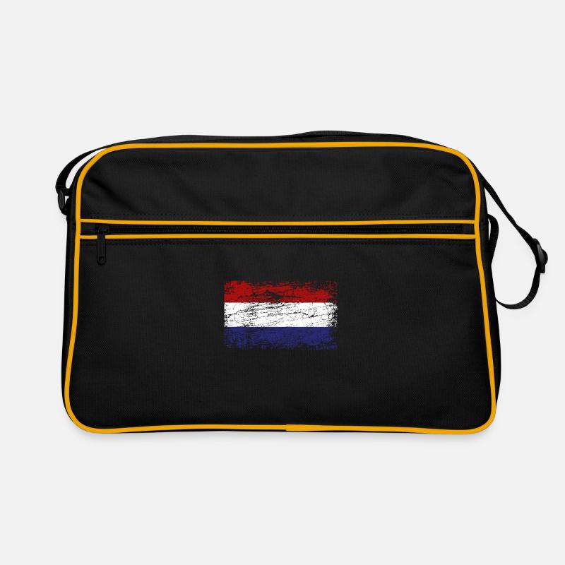 Pays-Bas Pavillon Used Look Amsterdam Vintage Sac Retro
