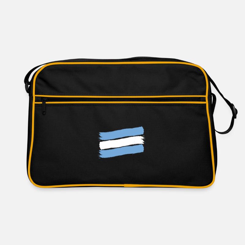 Drapeau de l’Argentine Amérique du Sud Drapeau argentin Sac Retro
