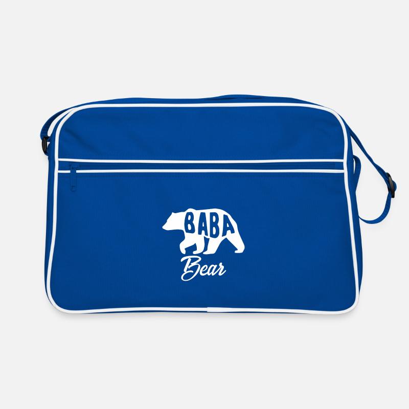 Baba Bear Father's Day Gift Idea Retro Bag
