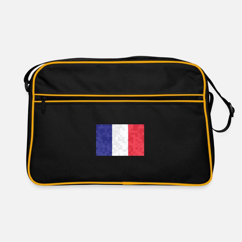France Drapeau utilisé Look Drapeau français Sac Retro