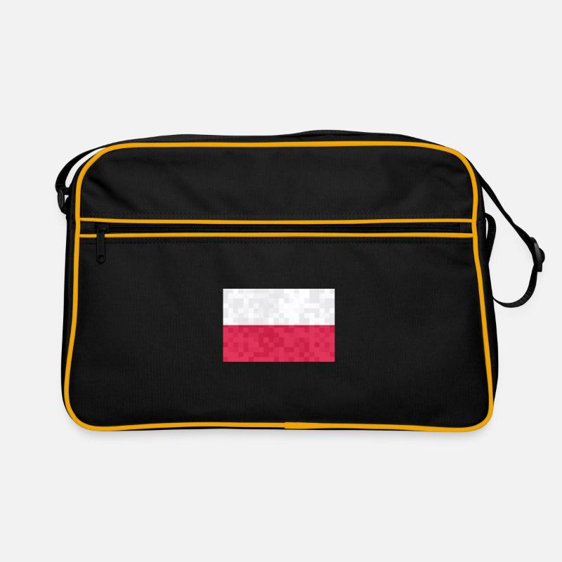 Pologne Drapeau utilisé Look Polska Drapeau polonais Sac Retro