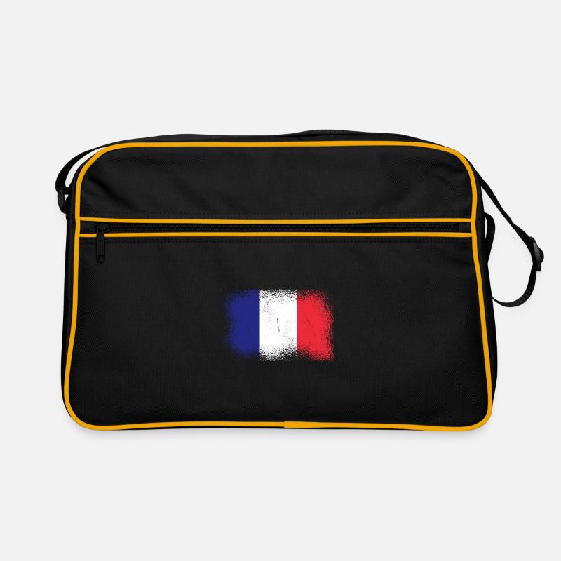 France Drapeau utilisé Look Drapeau français Sac Retro
